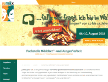 Tablet Screenshot of jumaex-jena.de